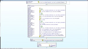 IDA showing code logic to exit