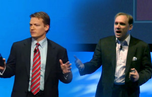 Kevin Mandia (Mandiant/FireEye) and Dmitri Alperovitch (Crowdstrike)